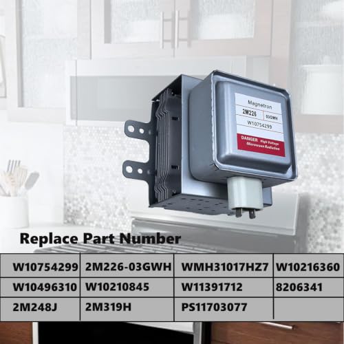 Microwave Magnetron 2M226-03GWH W10754299 fit for Whirlpool Microwave