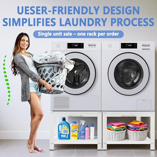 Royxen Washer and Dryer Pedestals Heavy Duty Metal