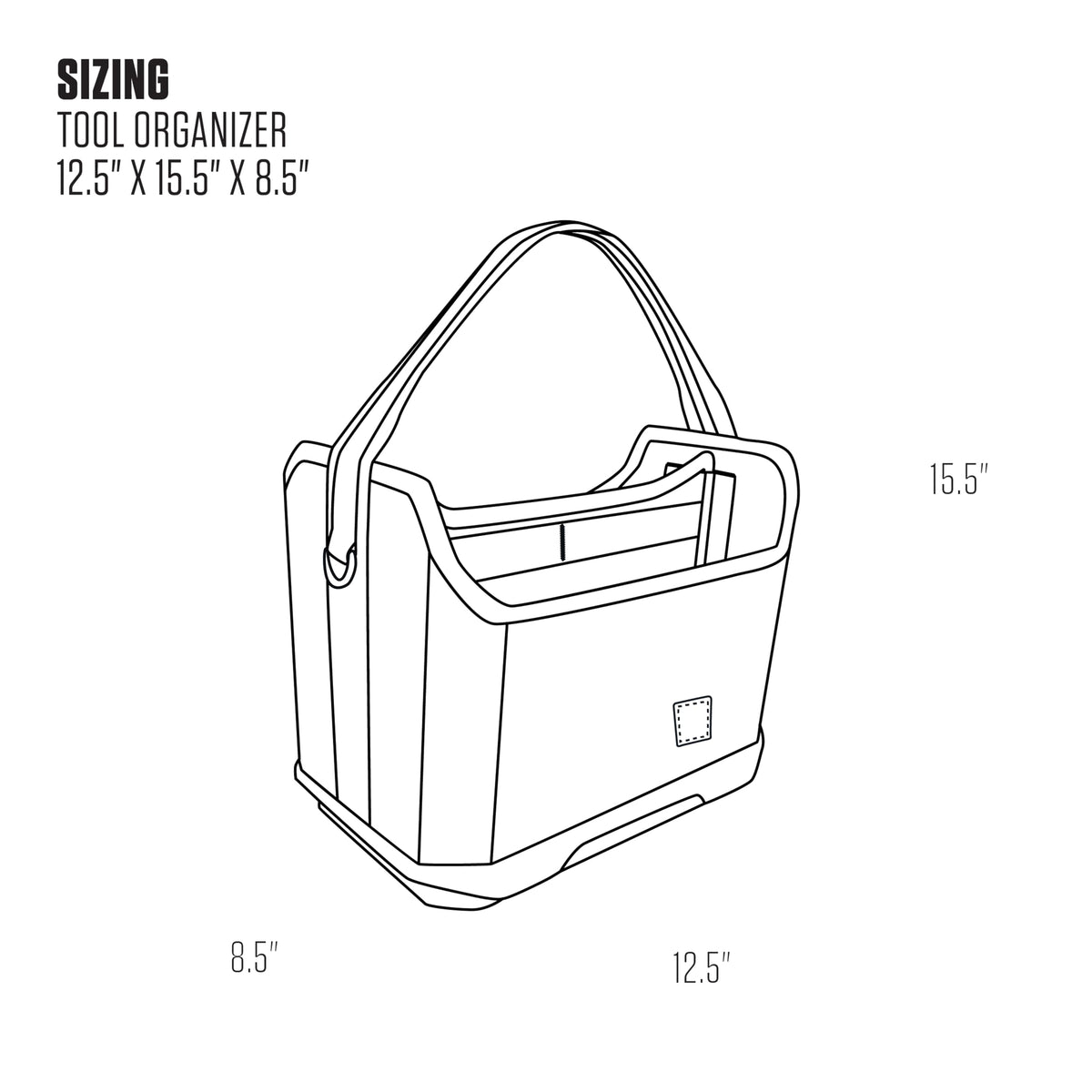 Carhartt Station Medium Tool Tote Carhartt Brown