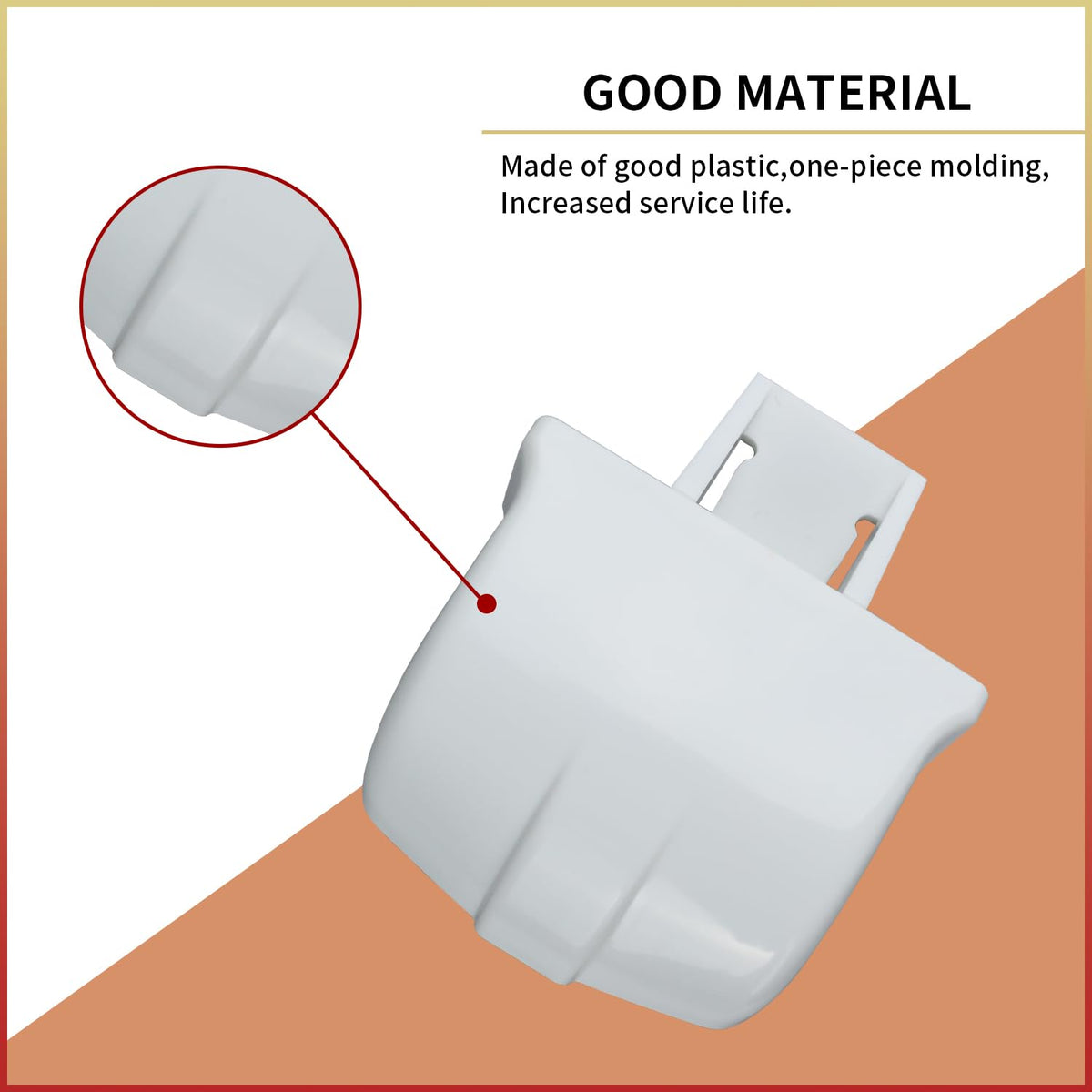 WR2X8345 Refrigerator Door Shelf Retainer Bar Supp