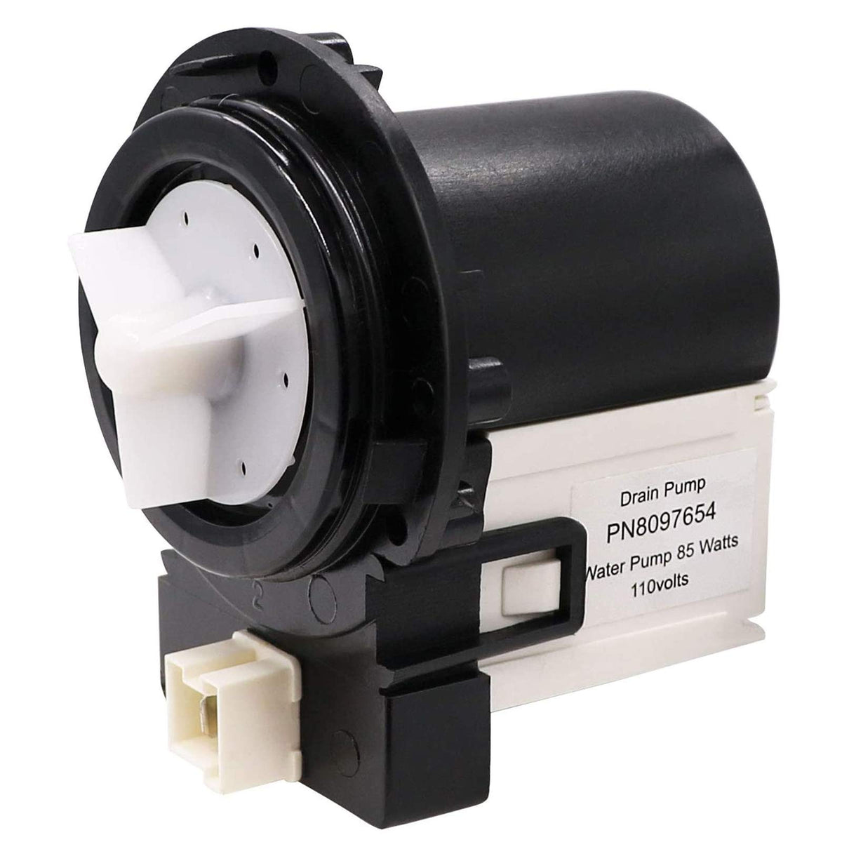 【2026 UPGRADED】DC31-00054A Washer Drain Pump Water Motor Assembly (85 Watts 110 Volts) by Beaquicy - Replacement for Ken-more Sam-sung Washing machine - Replaces DC31-00016A AP4202690 62902090