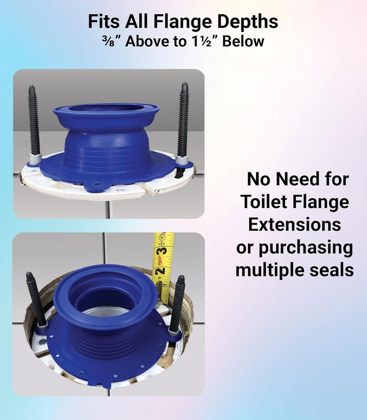One N Done 200DS Toilet Wax Ring Replacement Kit – Diamond Saw – 1 Pack