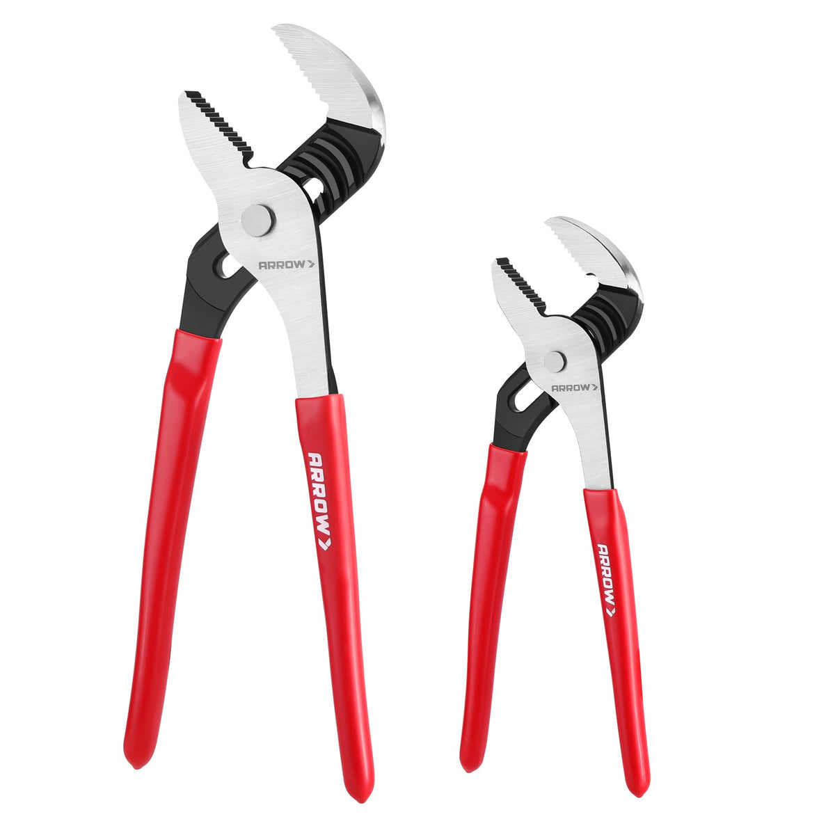 ARROW 2-Piece Groove Joint Pliers Set for Plumbing Repair, Home Maintenance