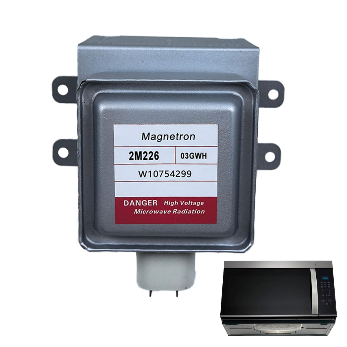 Microwave Magnetron 2M226-03GWH W10754299 fit for Whirlpool Microwave