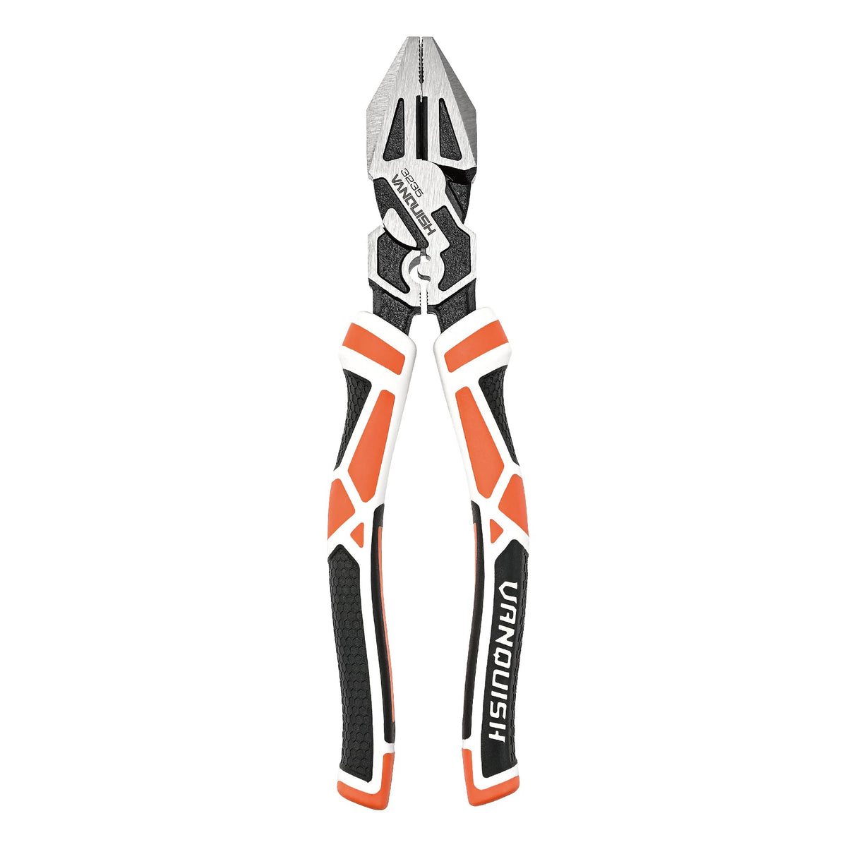 VANQUISH 9.5-Inch Linesman Pliers, Laser Hardened Cutting Edges