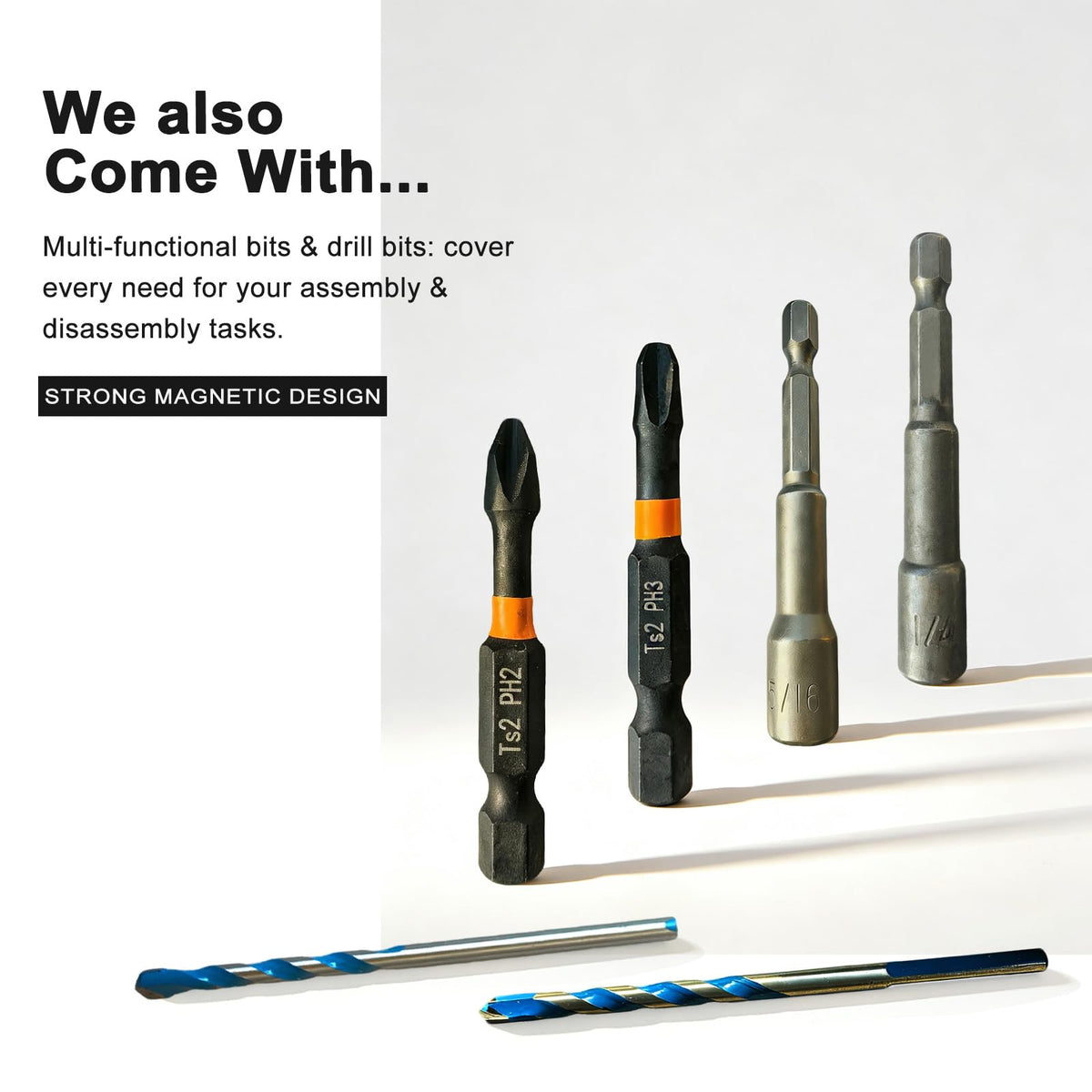 Concrete Screws Assortment Kit 300PCS