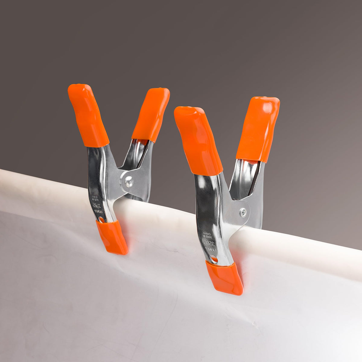 PONY 6" & 4" Heavy Duty Metal Spring Clamps with Protective Tips, 10-Piece