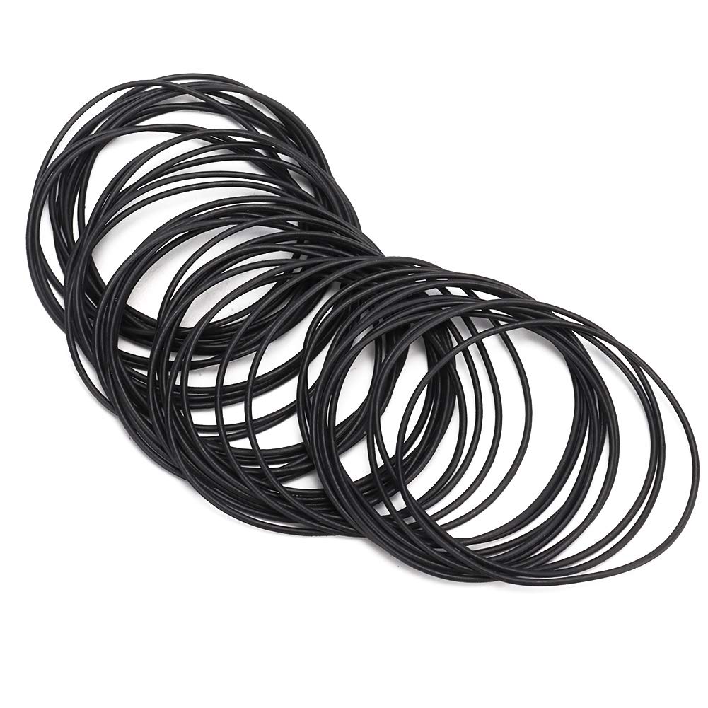 Joyzan Watch Back Gasket, O Ring Rubber Sealing Washer Gaskets Replacement