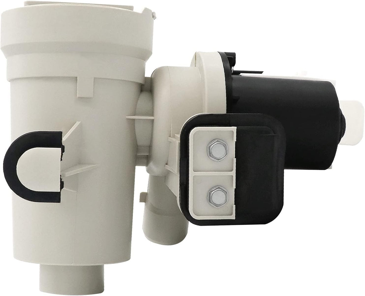 wpw10730972 W10130913 Washer Drain Pump Assembly Compatible with kenmore he2 plus whirlpool 9200 duet washer by AMI PARTS