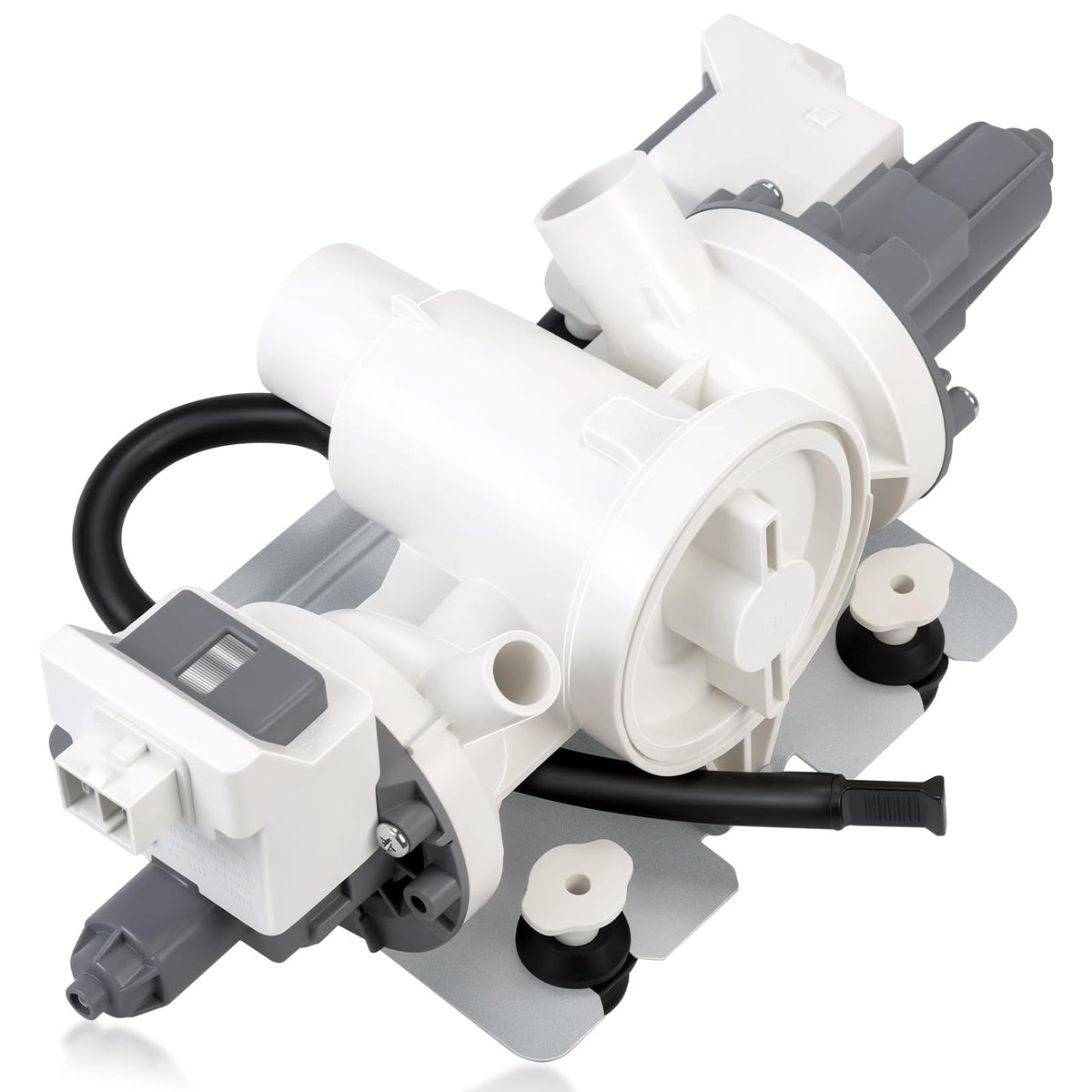 Upgraded W11458345 Washer Drain Pump W10918608 W11316609 W11319789