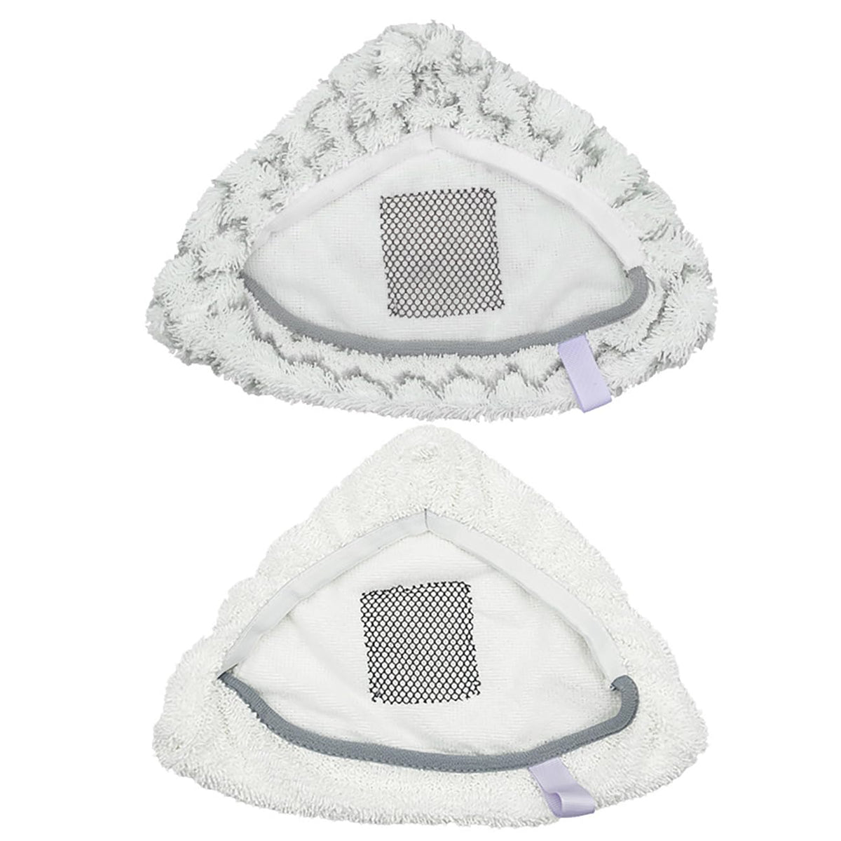Steam Mop Pads for Bissell Poweredge Lift-Off Powerforce Washable Triangle Steam Replacement Pads 2078 2165 20781 1544Z Reusable (3 Soft + 3 Scrubby)