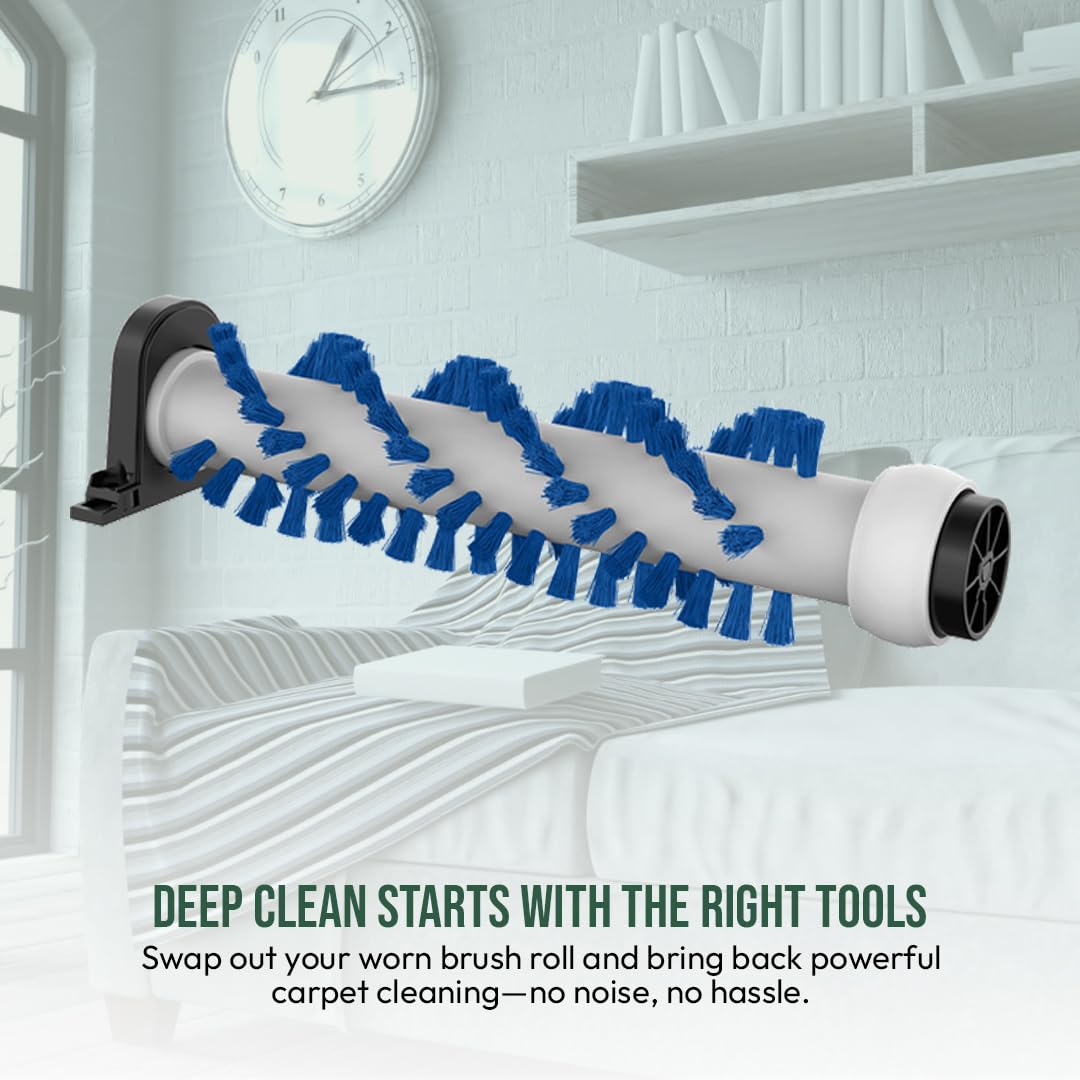 Replacement Brush Roll for Bissell PowerForce PowerBrush TurboClean Standard and Pet Carpet Cleaners, Fits 'ONLY' Models 3938, 3939, 3952 & 3948