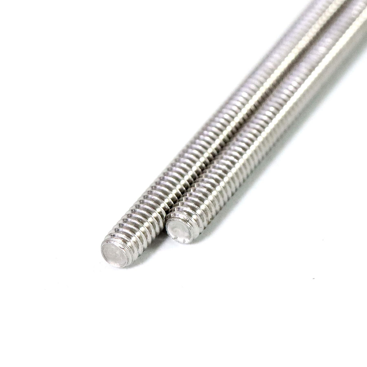 NIDAYE Stainless Steel Fully Threaded Rod, 1/4" -20 Thread Size, 48" Length, Right Hand Threads, 4 Pieces