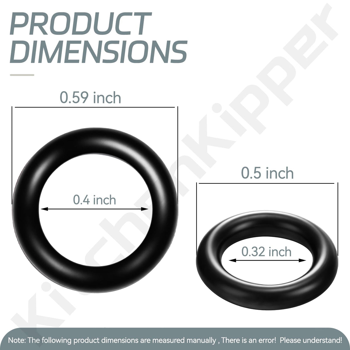 SPX3000 Pressure Washer O-Rings Compatible with Sun Joe Pressure Washers