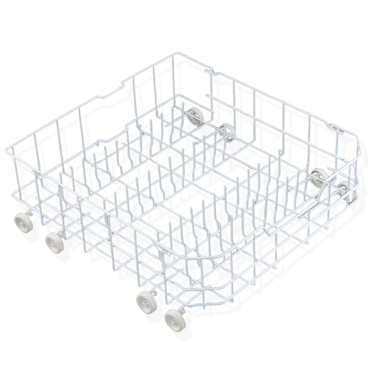 Allstare WD28X10384 Dishwasher Lower Rack Replacement Parts for GE Dishwasher Parts Lower Dishrack Assembly with Wheels GHDA485N10CS GLD4406R00BB GE Dishwasher Bottom Rack 22.2"D x 21.3"W x 7.3"H