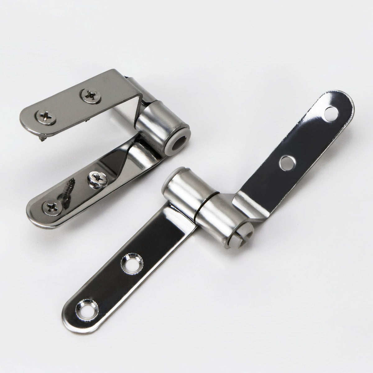 Stainless Steel Toilet Seat Hinge Replacement (Stainless Steel Hinge Pair)