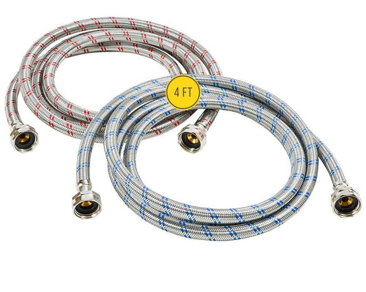 Washing Machine Hoses (4FT) - OCT Connect for Easy