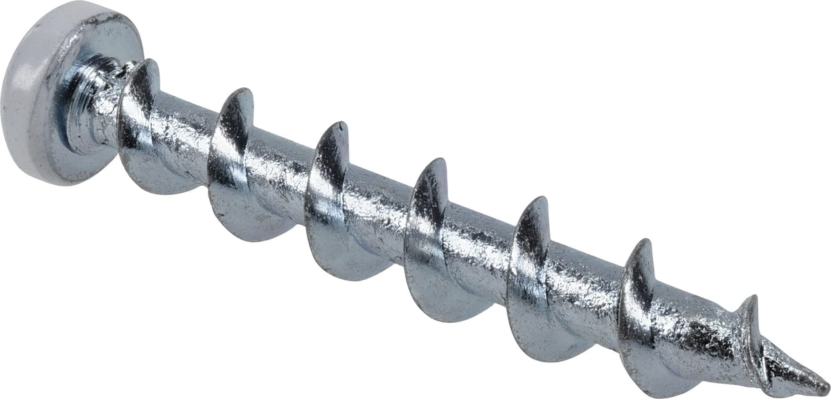 Hillman Borefast Drywall Anchors, 1-1/2in Pan Head, 75 Pack, White