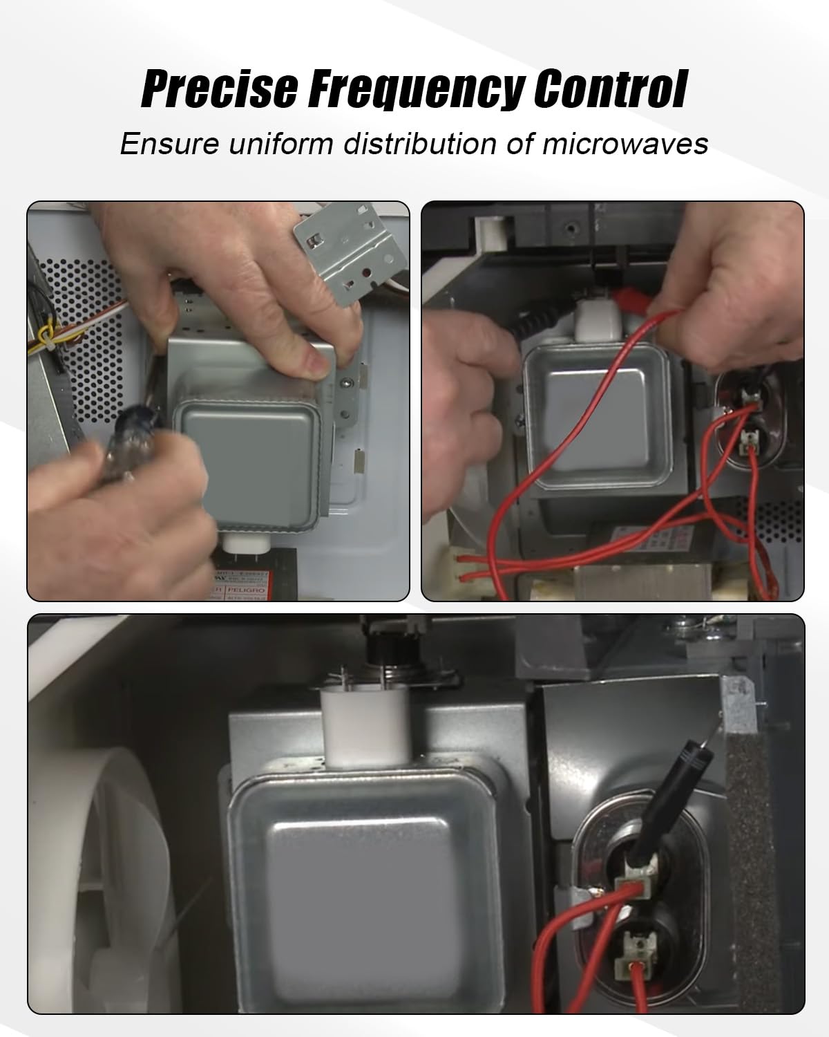 WB27X10682 Magnetron Fit for GE Microwave Replace RM269 WB27X10559