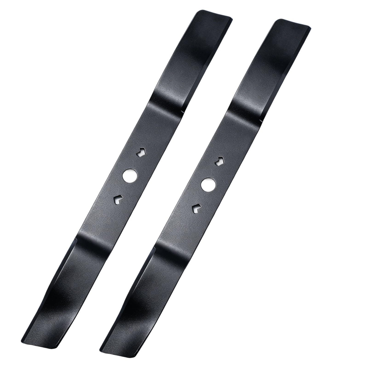 21 Inch Mower Blade, 2 Pack Lawn Mower Blade Compatible with Greenworks 21 inch Mower Blade, Fits MO40L03,MO48L4422,MO40L4413,C3208101 Lawn Mower, Heavy Duty Sharp Replacement Blade