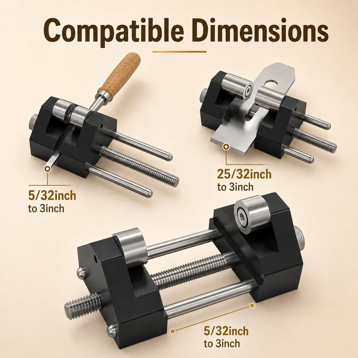 Chisel Sharpening Jig Kit with 2Pcs Sharpening Stone