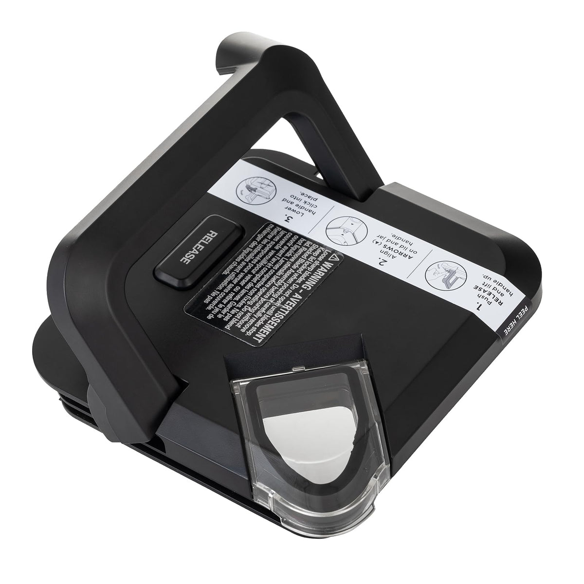 Blender Lid Replacement for Ninja 72 OZ Pitcher Locking Lid, Top Lid Cover Parts for BL642 BN701 BN751 BN801 BL610 DB751A CT610 Series,Compatible with old Model Pitcher with Rim Extension Only