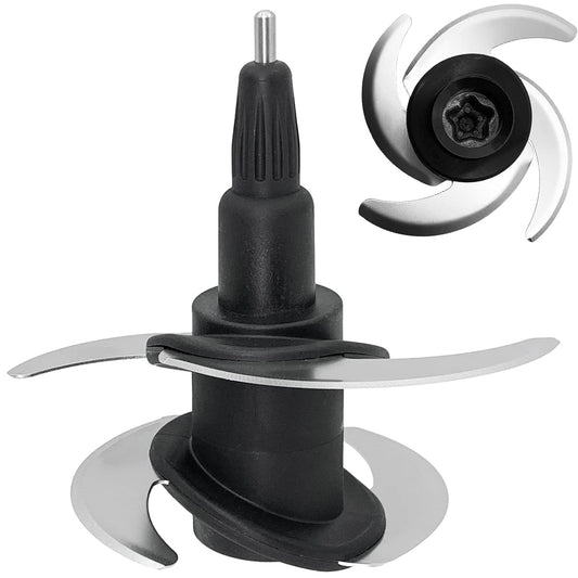 Chopping Blade 319KKU770 for Ninja Food Processor BN601 bn801 BL681A bl682 BL770 bl773co BL780 bl910 TB401 br601amz, Ninja Blender Kitchen System Crushing Blade Replacement Part for 64 oz Pitcher Bowl