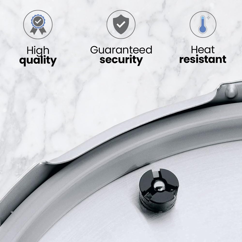 Anakel Home Pot Gasket Sealing Ring, Compatible with WMF Perfect, Perfect Plus, Premium, Ultra & Pro Pressure Cookers, Silicone Replacement Gasket, Ø22cm / Ø8.66in