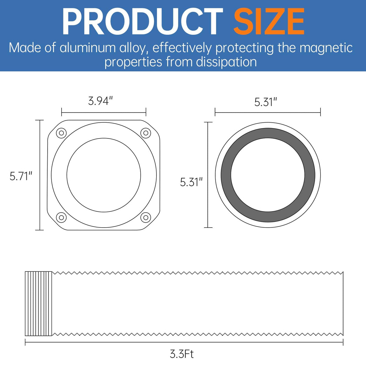 Magnetic Dryer Vent Coupling Connector Kit - DV180