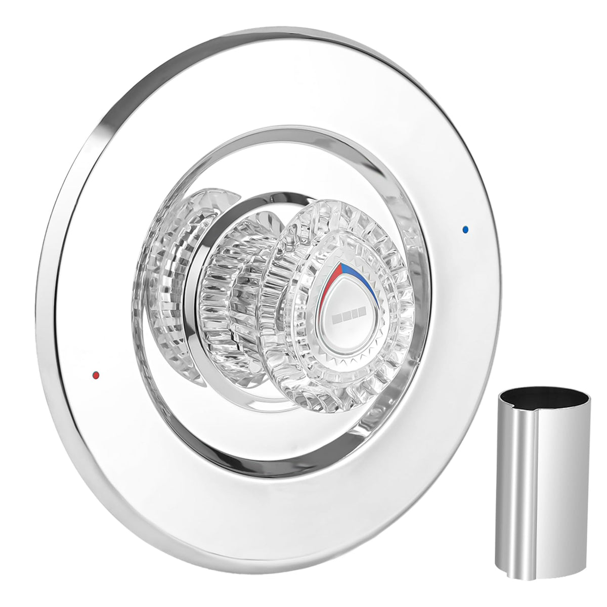 T470 Shower Trim Kit Compatible with Moen Chateau, Chrome Shower Handle Set