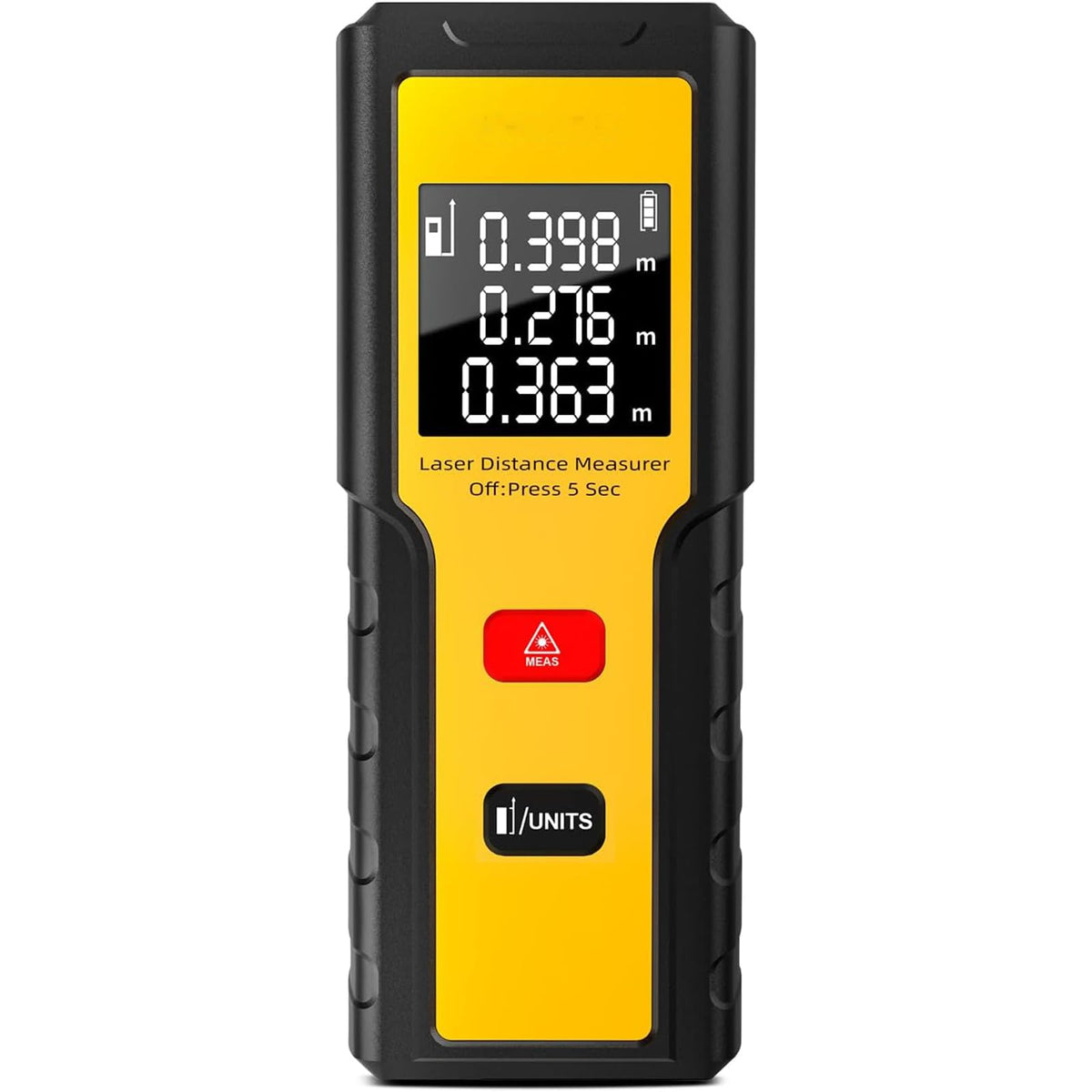 BIRDIEPULSE 165ft Laser Distance Meters, Packet-Size Laser Measuring Tool