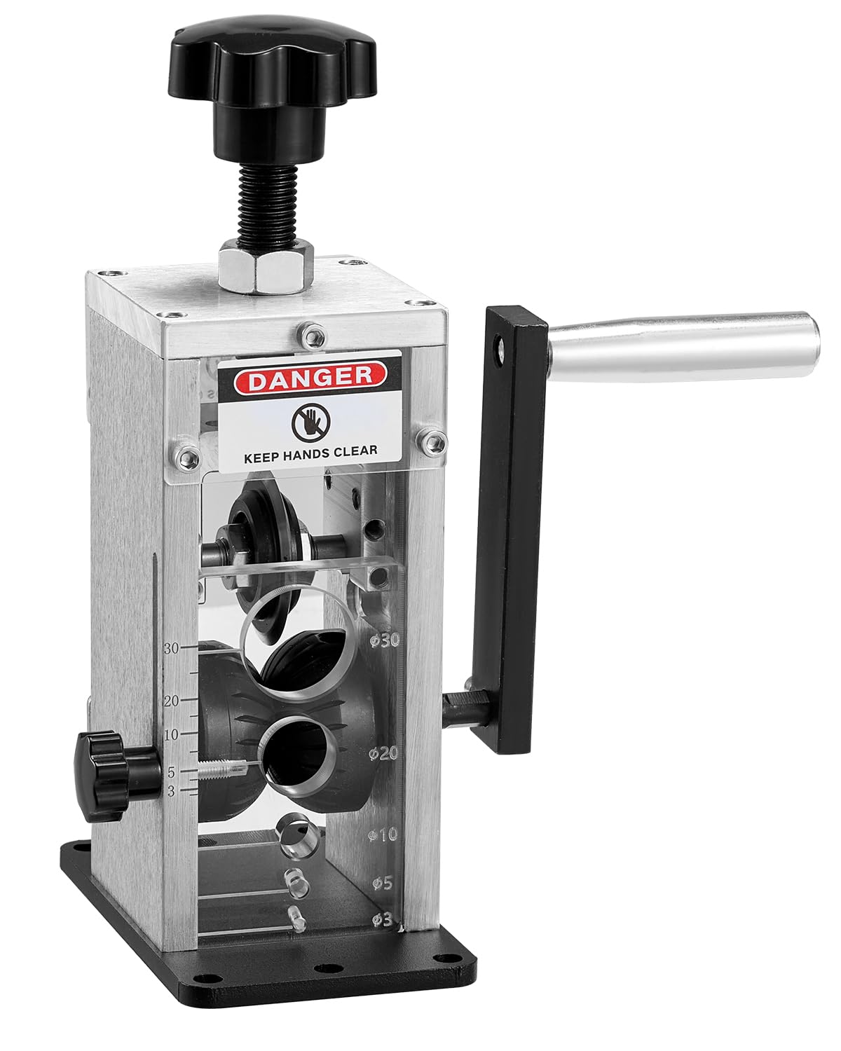 JFHID Wire Stripper Machine, Manual & Drill Driven, Gauge Wire 0.06"-1.18"