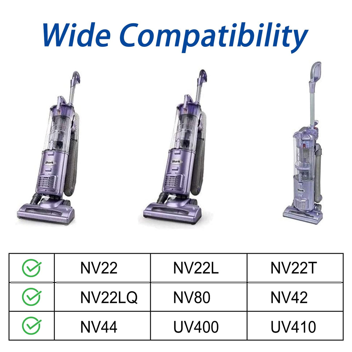 Vacuum Hose Compatible with Shark Navigator Vacuum NV22 NV22L NV22T NV22LQ NV80 NV42 NV44 UV400 UV410 Replacement Part No.1114FC