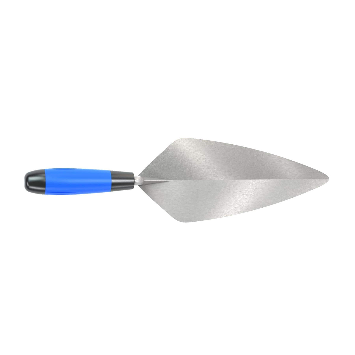 Bon 72-259 Narrow London Pro Brick Trowel 11" High Carbon Steel Masonry Trowel Comfort Grip Handle