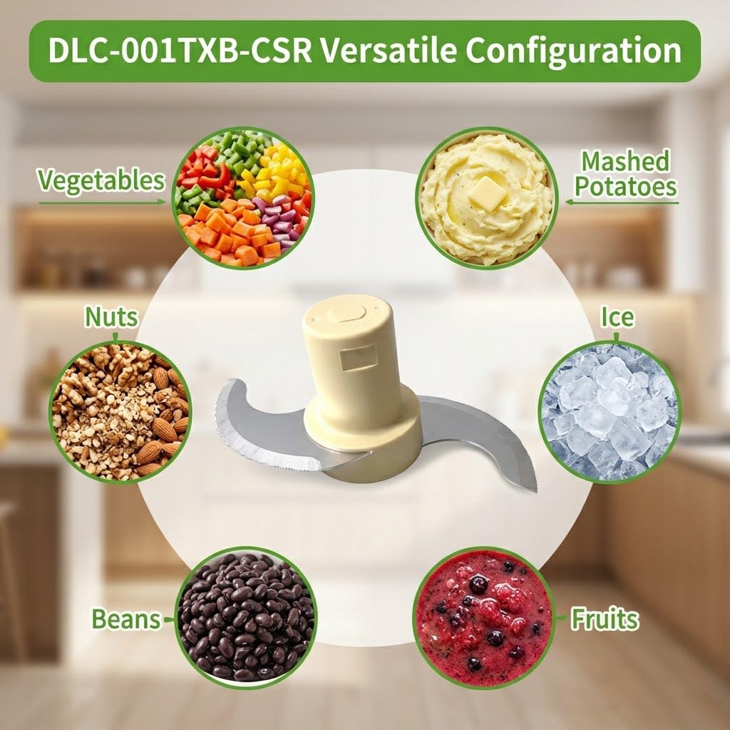 Replace for Cuisinart DLC-001TXA DLC-7 CSR Steel Blade food processor parts