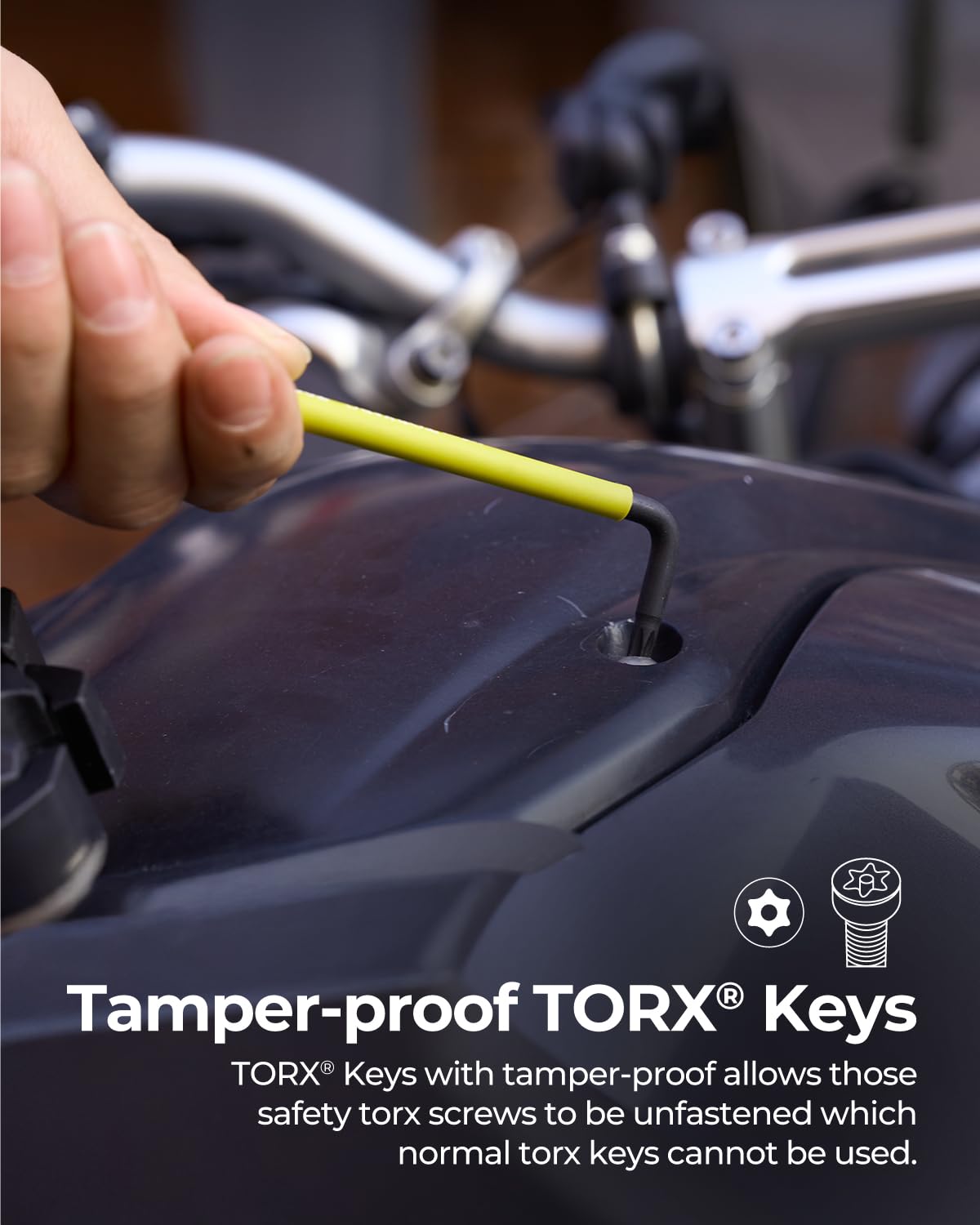 Kraftek toolant Torx Wrench Set 13pcs (T6-T50)