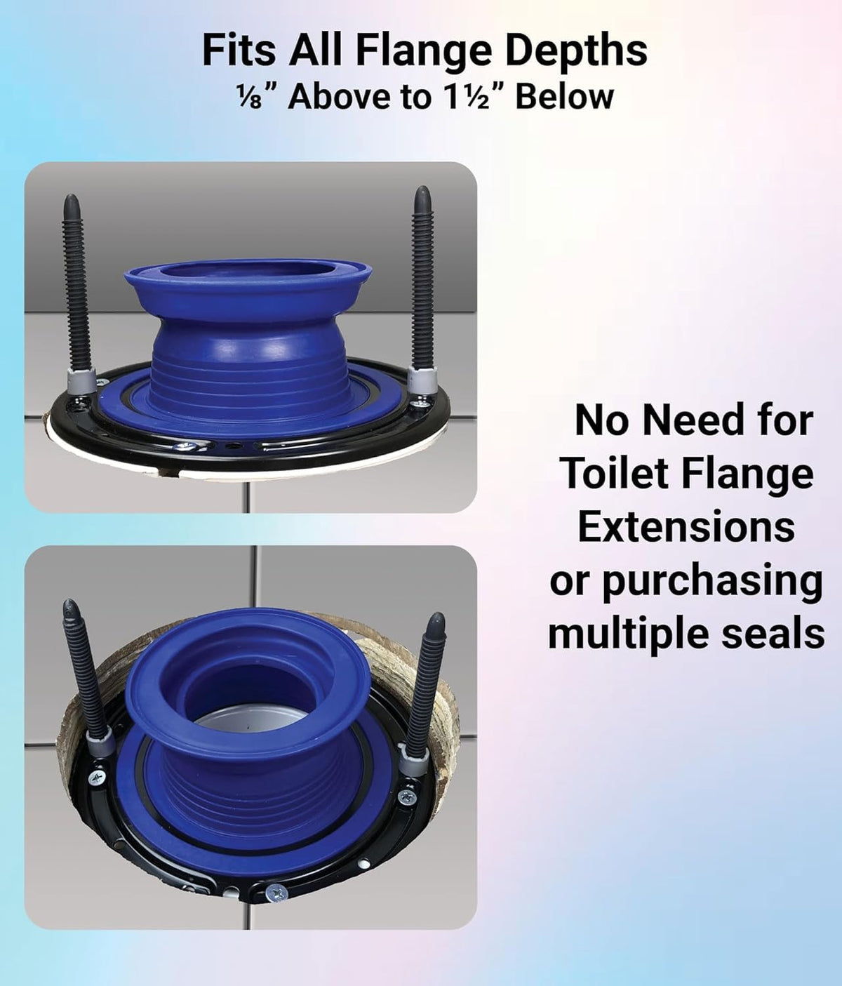 One N Done 400DS Toilet Flange Repair Kit – Deepest Seal – Diamond Saw