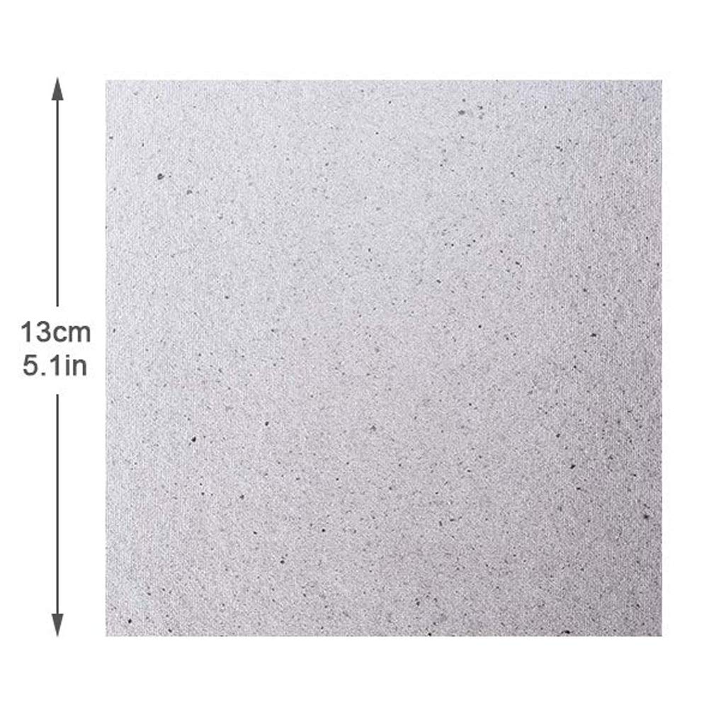 4Pcs Waveguide Cover Mica Plate Sheet Microwave Oven Repairing Part 13x13cm