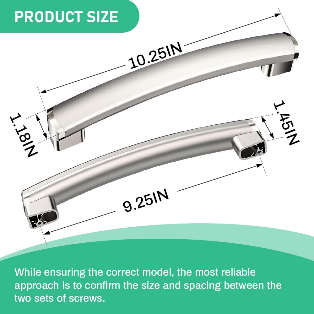 WB15X10278 Microwave Handle Compatible with General Electric GE Microwave