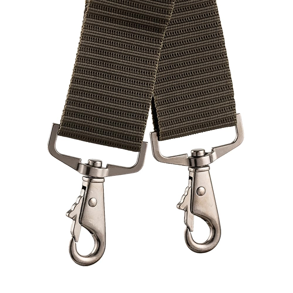 Bucket Boss - AirLift Tool Belt with Suspenders, Tool Belts - Original Series (50100) with 12 pockets, Brown , 52 Inch