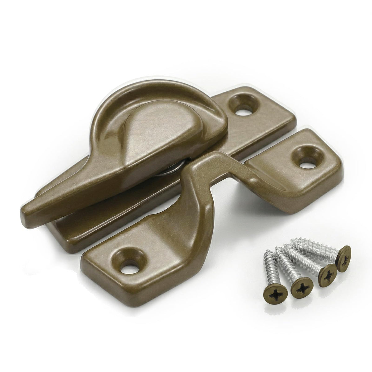 Window Latch for Andersen Window Lock Replacement, Metal Sash Lock and Keeper for Andersen Window (1968 to 1994)
