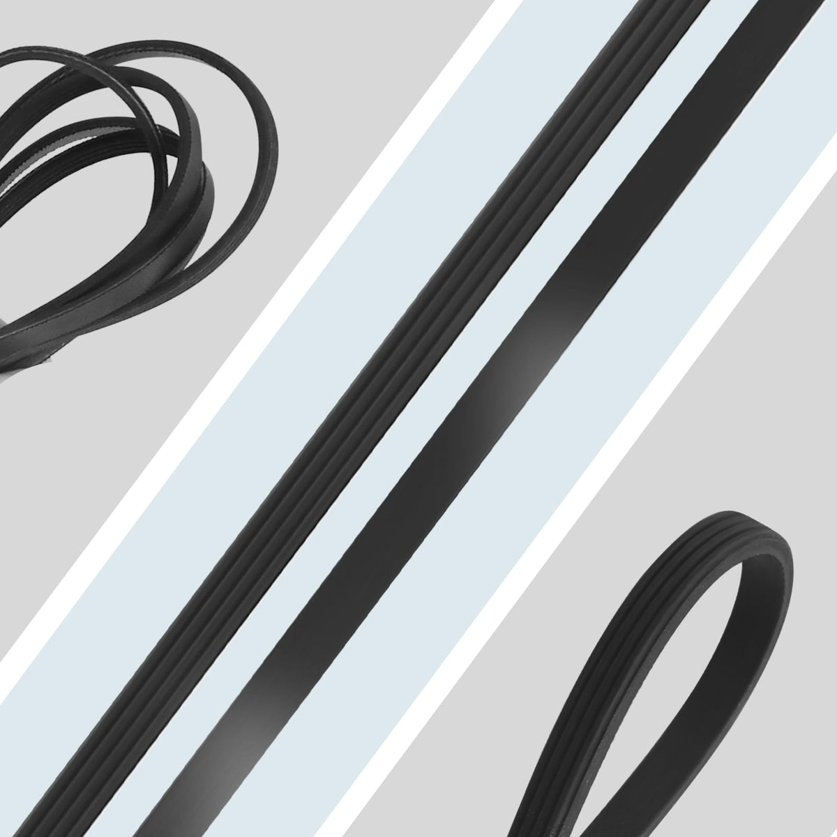 𝐔𝐩𝐠𝐫𝐚𝐝𝐞𝐝 WE12M29 Dryer Drum Drive Belt for G-E Hotpo-int Replaces 137292700 AP4324040 WE12M0022 WE12M22 WE12M29 WE12M33 WE12X21574 by Sikawai