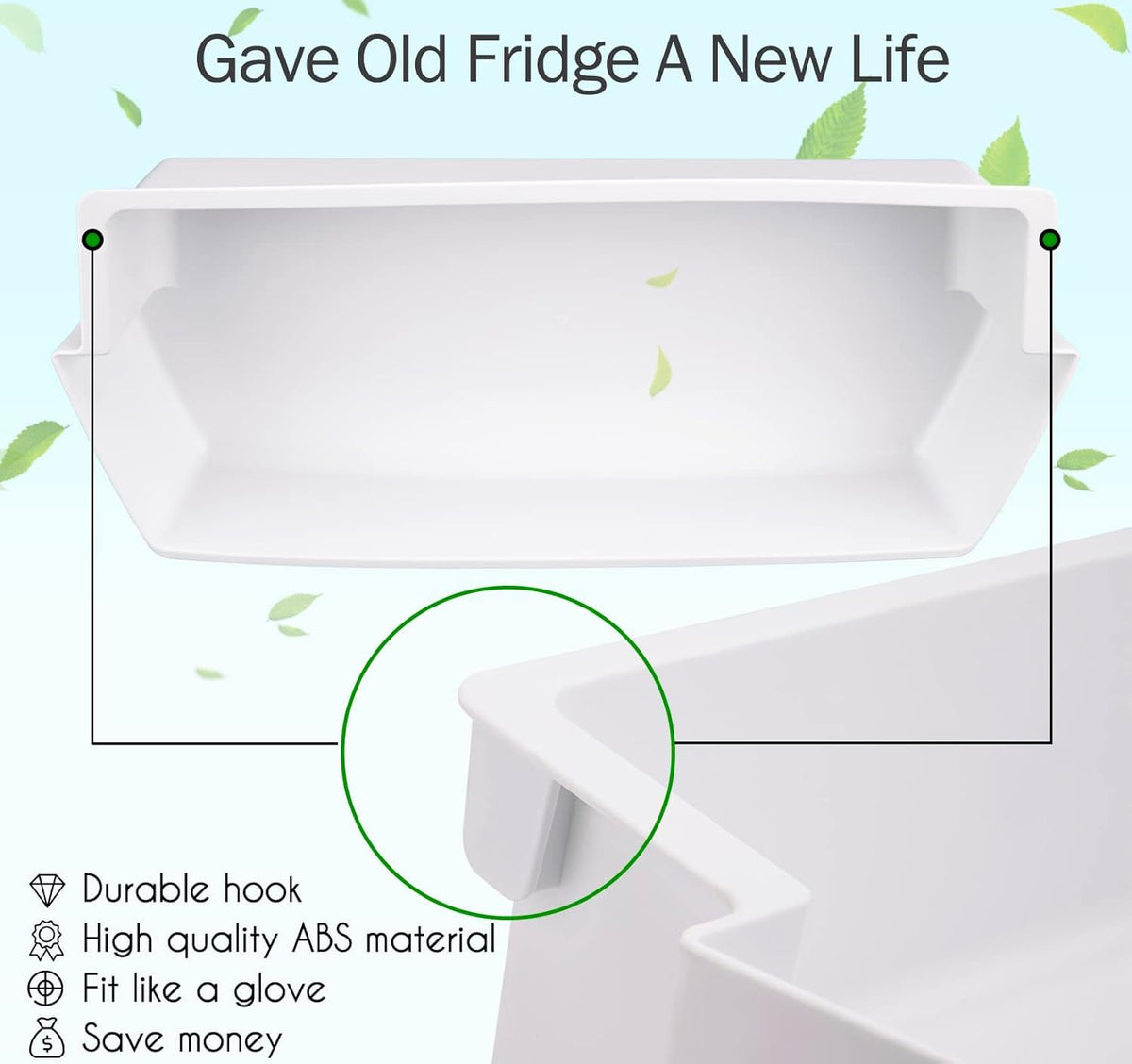 2187172 Refrigerator Door Shelf Bin for Frigidaire