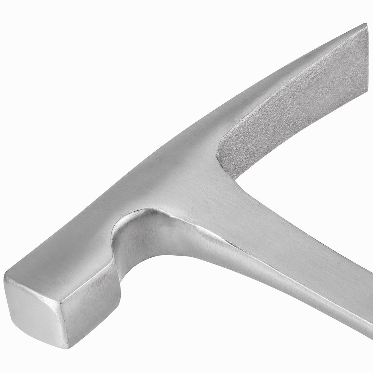 MANCHAP 2 PCS 32 oz Brick Hammer, Flat Head Geological Rock Pick Hammer for Mining, Geological Prospecting, All Steel Masonry Hammer