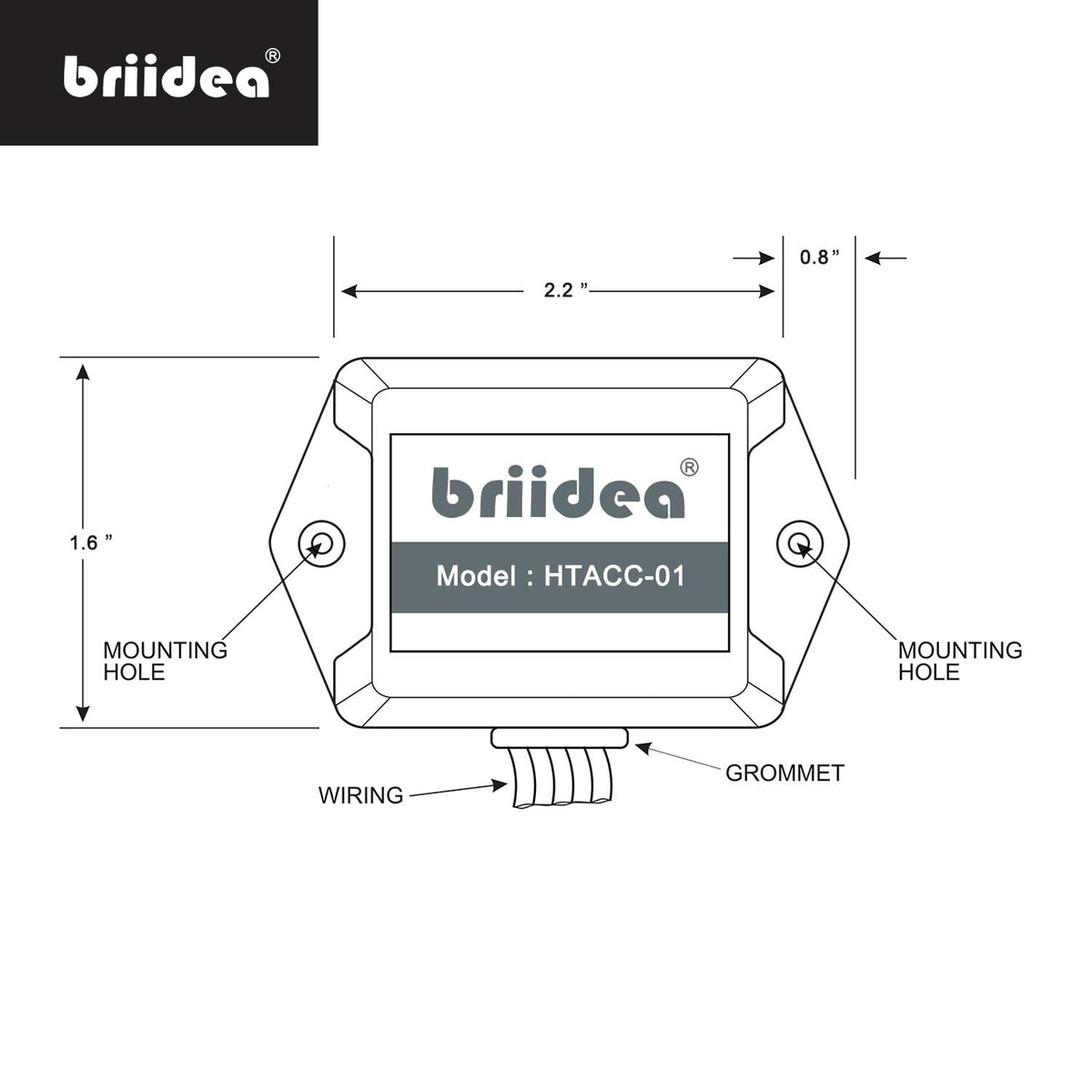 Add-A-Wire Accessory, Briidea Common Wire Kit for All 24VAC Thermostats (4 to 5 Wires), White