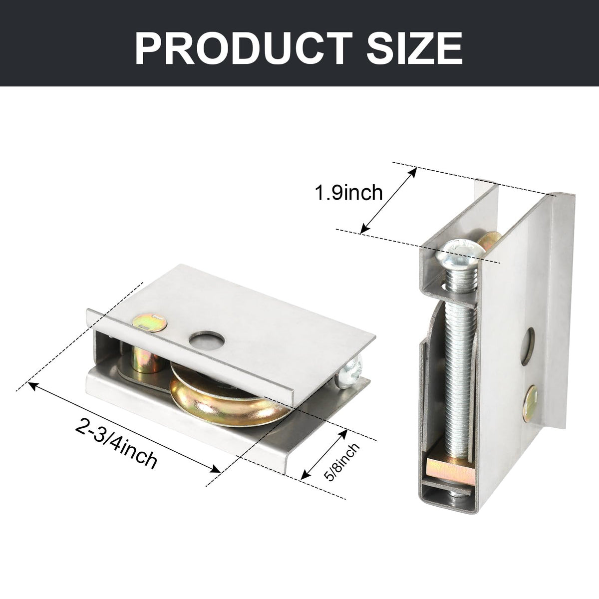 Nirakoka Patio Door Rollers Replacement #0C5Y00P0
