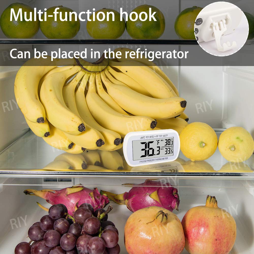 Refrigerator Thermometer Digital Fridge Freeze Roo