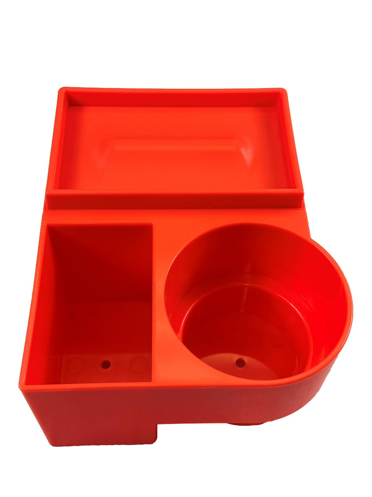 LINE WORK BUCKET PRODUCTS The 4N1 Bucket Truck Tool Organizer with Magnet, Bucket Hooks, Cup Holder and Storage