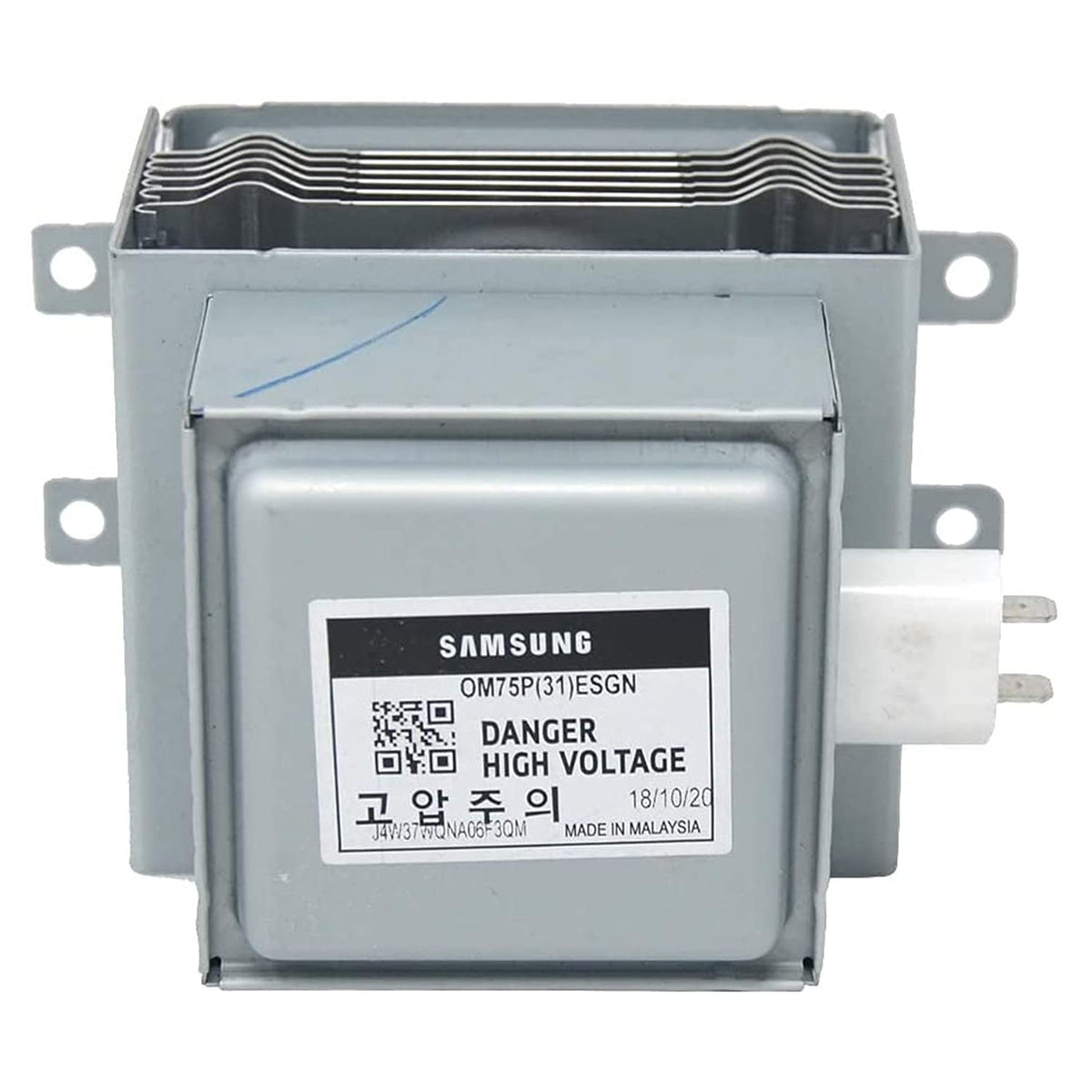 [OM75P(31) Magnetron OEM Mania] OM75P(31) ESGN New OEM Produced for Samsung Microwave Magnetron Assembly Replacement Part