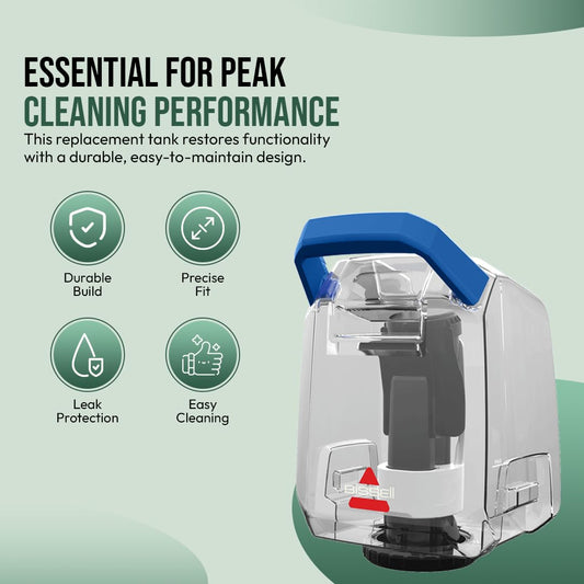 Replacement Dirty Tank for Bissell PowerForce PowerBrush TurboClean Standard and Pet Carpet Cleaners, Fits 'ONLY' Models 3938, 3939, 3952 & 3948